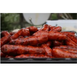 Ortiz BBQ Chorizo (1Kg) on barbecue