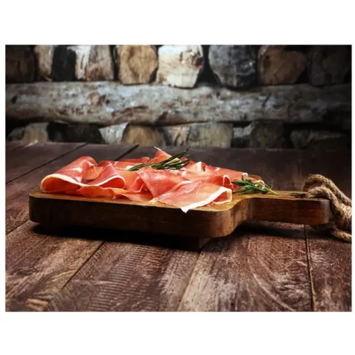 boadas serrano reserva ham on a charcuterie board