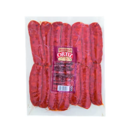 one kilo pack of domingo ortiz chorizo for barbecue