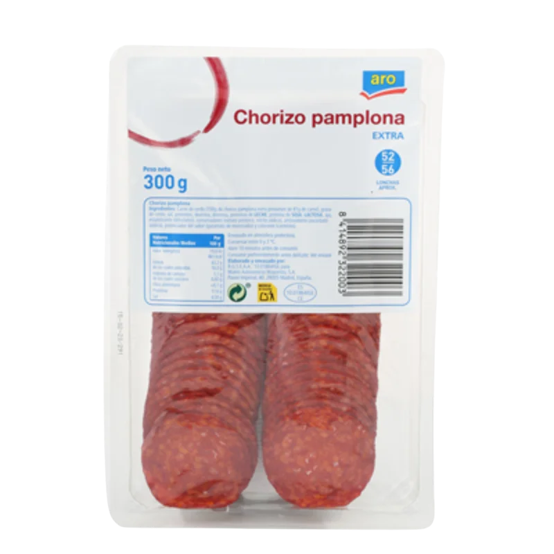Aro Chorizo Pamplona Extra (300g) 1 Aro Chorizo Pamplona Extra (300g)