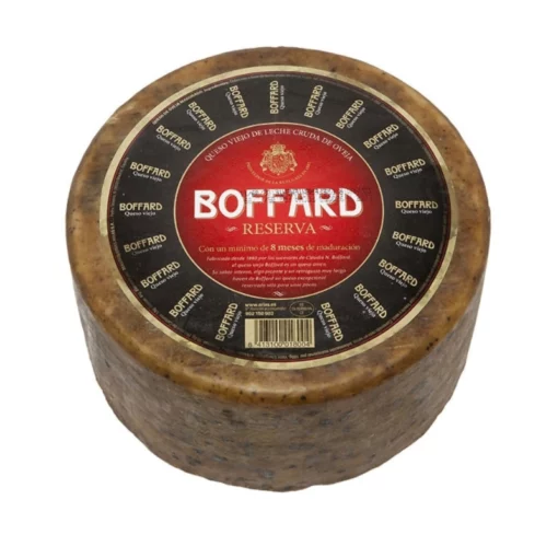 3 kilo wheel of boffard aged sheep's cheese. Perfect for cheese boards or to enjoy with breadsticks