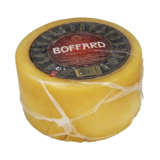 1 kilo mini wheel of boffard aged sheep's cheese. Perfect for cheese boards or to enjoy with breadsticks
