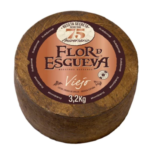 Flor de esgueva Spanish aged sheep milk cheese 3.2 kg, Quality Spanish cheeses