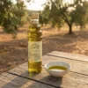 Venta de Baron extra virgin olive oil in outdoor setting