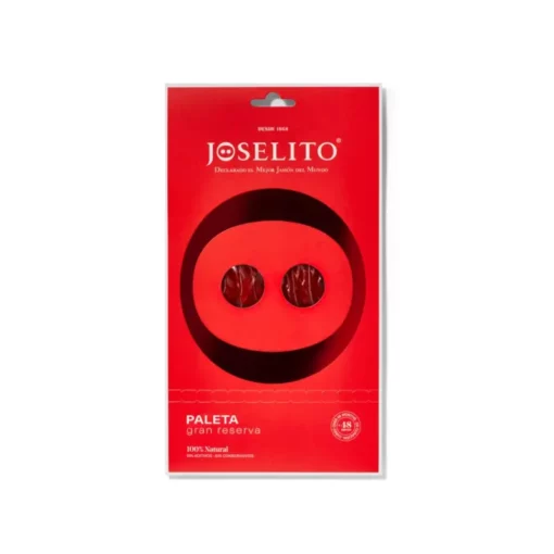 Joselito Iberian acorn-fed shoulder ham in a blister of 70 grams