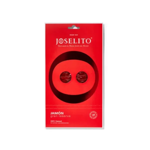 Joselito Iberian bellota ham gran reserva in red package - 70 grams