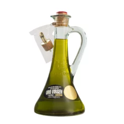Oleo Cazorla Extra Virgin Olive Oil in bottle with dispenser and handle. 500 ml