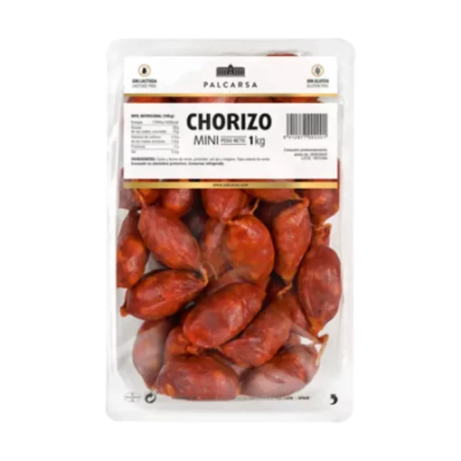Palcarsa fresh mini chorizos. One kilo in packaging