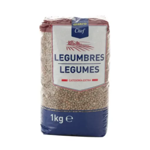 Bag of pardina lentils extra. 1 kilo
