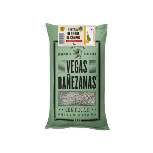 Vegas Banezanas pardina extra lentils in bag. 1kg