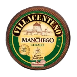 Villacenteno Aged Manchego Cheese (Various) 5 Villacenteno Aged Manchego Cheese Wheel - 1kg