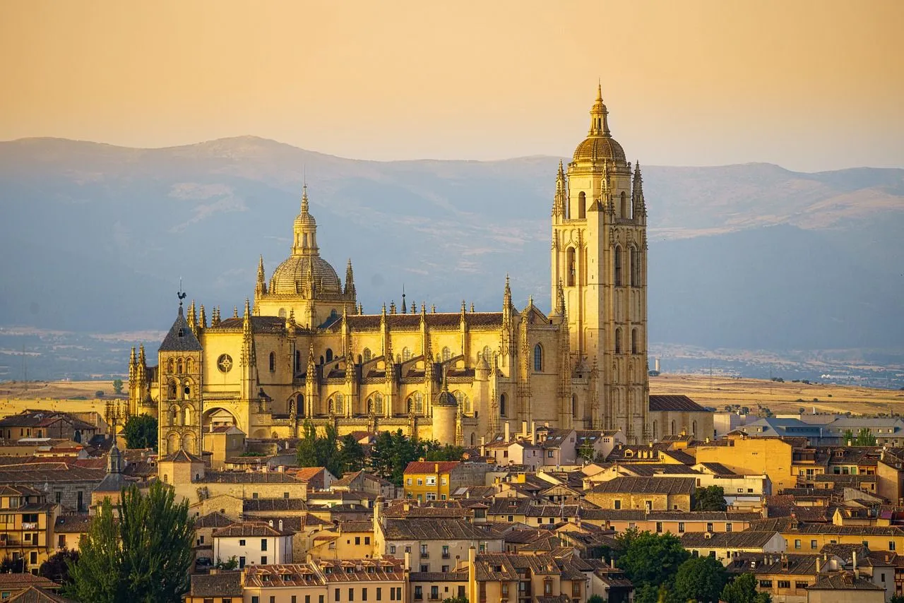 The alcazar in Segovia