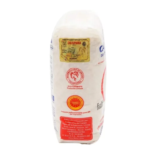 Calasparra Round Grain Rice information 1kg