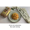 Rice with shrimp dish and bag of la fallera bomba rice