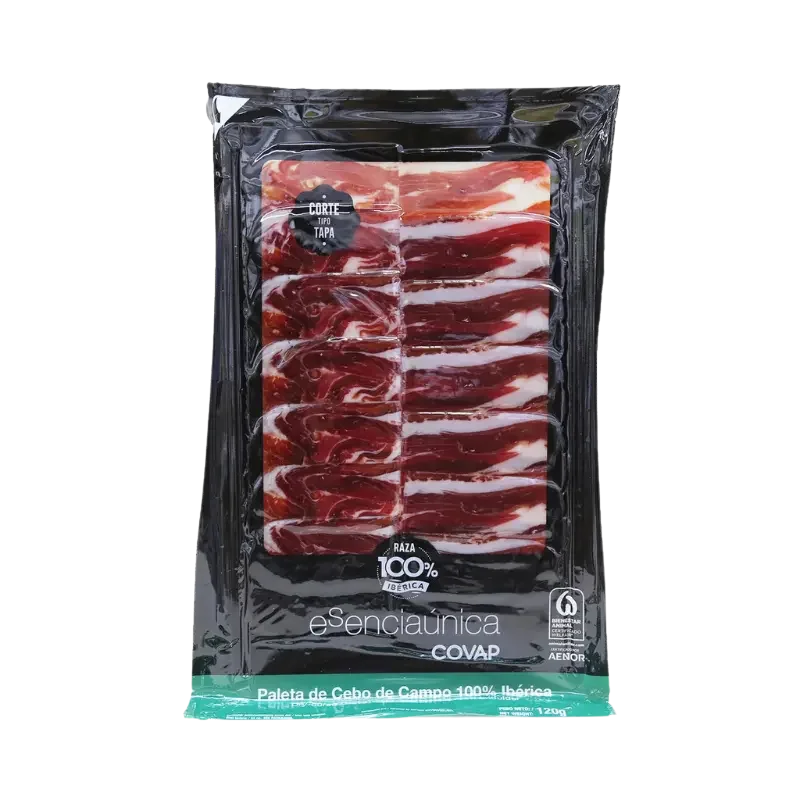 COVAP 100% Iberian Shoulder 'Cebo de Campo' Ham (120g) 1 COVAP cebo de campo Iberian shoulder ham 120g