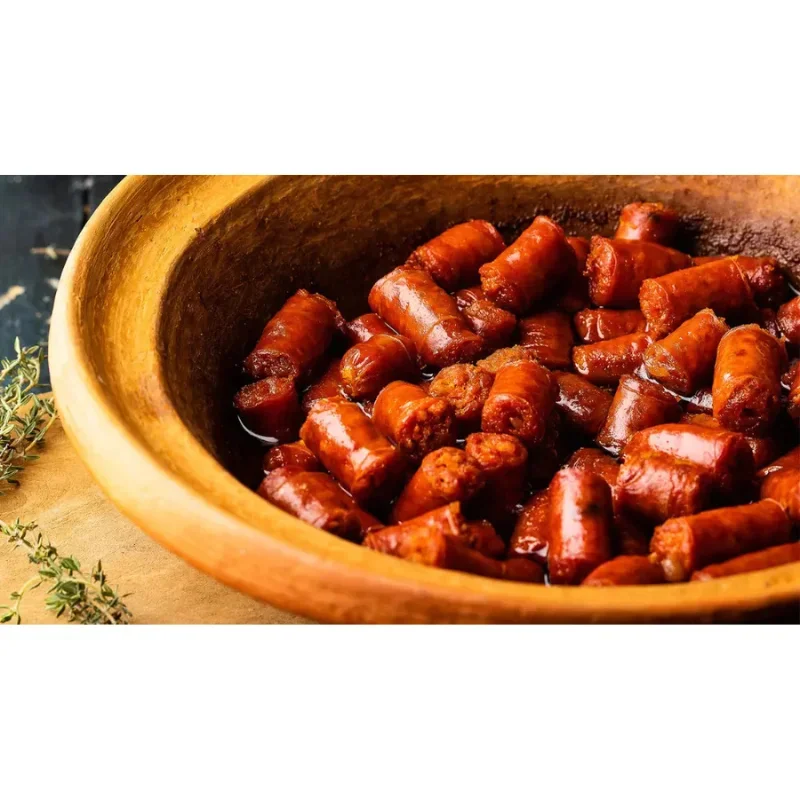 Alejandro Natural Chistorra (200g) 2 Alejandro Natural Chistorra fried and in bowl