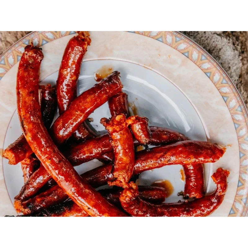 Alejandro Natural Chistorra (200g) 4 Alejandro Natural Chistorra fried and in bowl