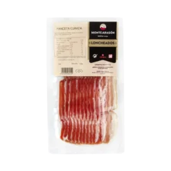 Monte Aragón Finely Sliced Cured Panceta (100g)