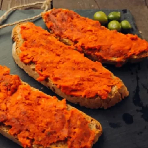 El Zagal Mallorcan sobrasada spread on bread