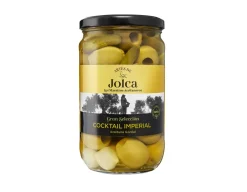 Imperial Pickled Gordal Olives, Gherkins & Baby Onions Jar 360g