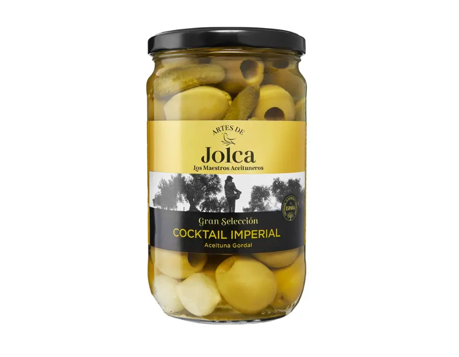 Imperial Pickled Gordal Olives, Gherkins & Onions (360g) 1 Imperial Pickled Gordal Olives, Gherkins & Baby Onions Jar 360g