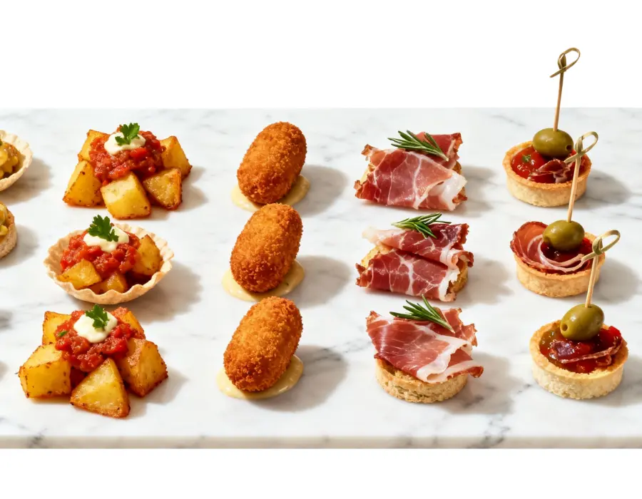 Spanish appetisers and tapas