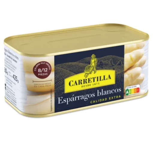 Carretilla White Asparagus Extra 8-12 Pieces