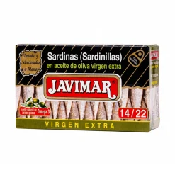 Javimar Sardines in EVOO 14/22 81g tin