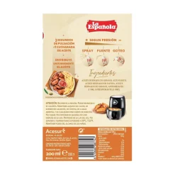 La Española Special Air Fryer Oil Spray (200ml) 5 La Española Air Fryer Oil Spray label