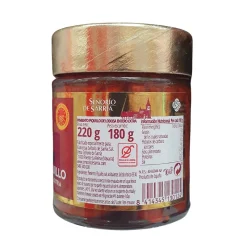señorio de sarria piquillo peppers label