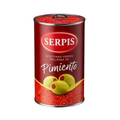 Serpis pepper stuffed olives 130g