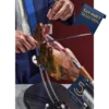 (5J) Cinco Jotas Jamon Iberico Ham Shoulder (5.2Kg) 6 Cinco Jotas Iberian Bellota Ham Shoulder being carved