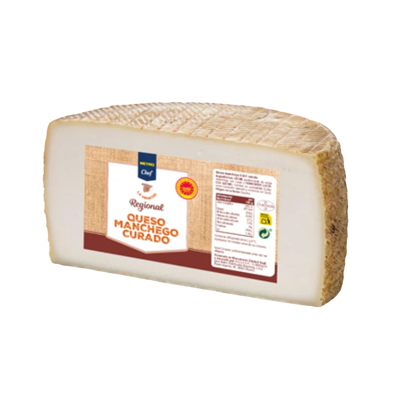 Aged Manchego Cheese Half Wheel (1.5kg) 1 Aged Manchego Cheese Half Wheel 1.5kg