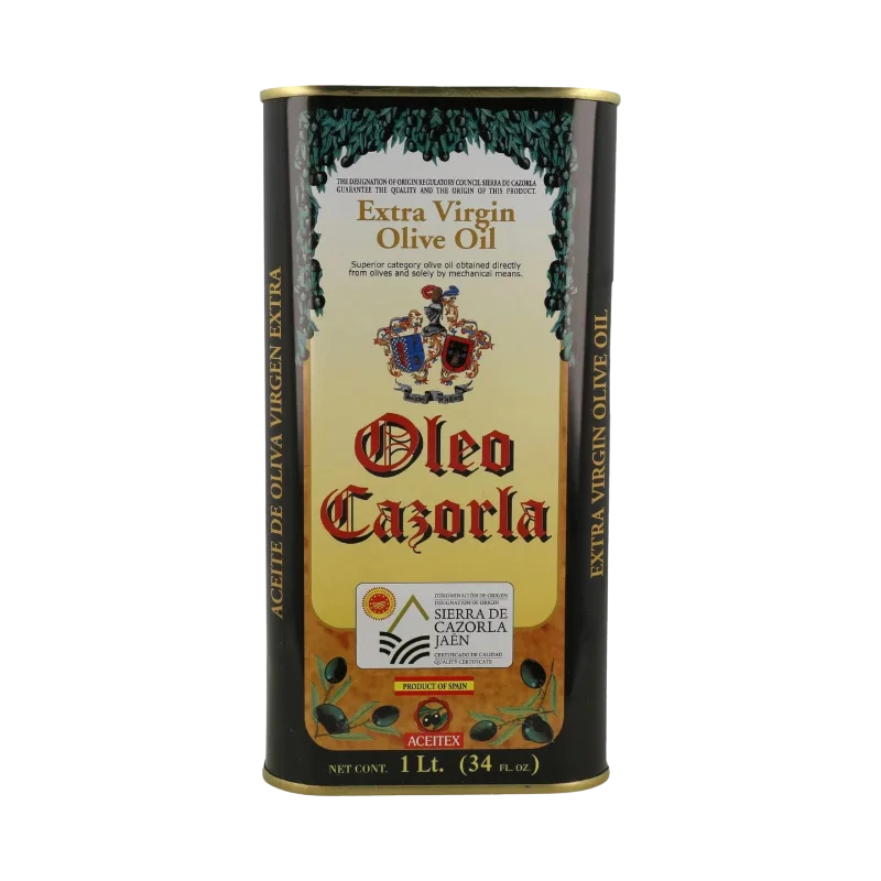 Oleo Cazorla Extra Virgin Olive Oil (1L) 1 Oleo Cazorla Extra Virgin Olive Oil 1L Tin
