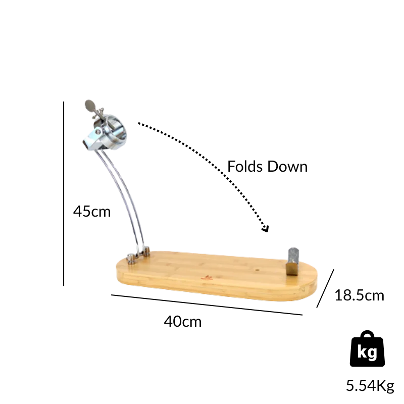 Santa Clara Rotating Foldable Ham Stand 2 Santa Clara Rotating Foldable Ham Stand