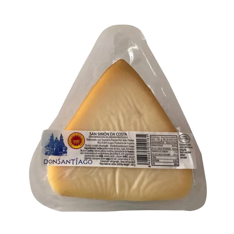 Smoked Cheese PDO San Simón da Costa (500g) 3 Smoked Cheese PDO San Simón da Costa 500g