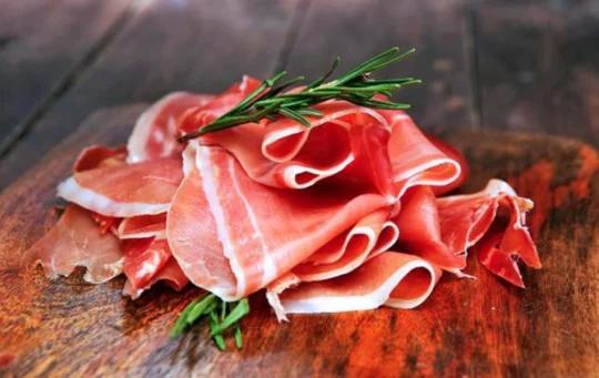Sliced seraano ham on board - Buy serrano ham Ireland