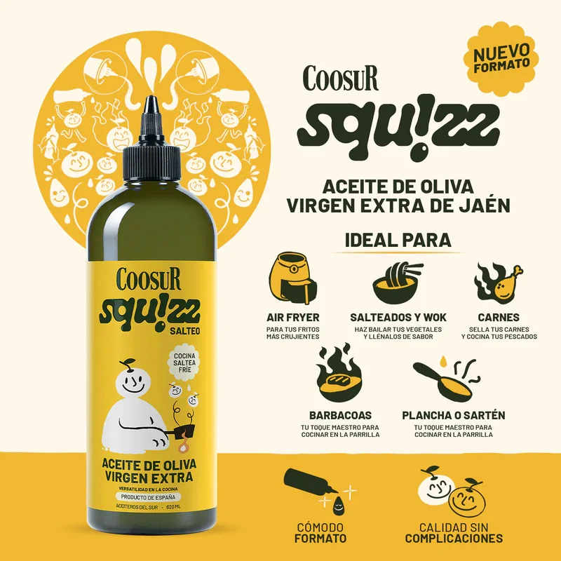Coosur Squizz Cooking EVOO (620ml) 2 Coosur Squizz Cooking EVOO (620ml)