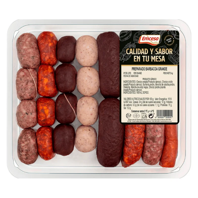 Classic Spanish BBQ Meat Selection 1 Spanish BBQ Classic Meat Selection for barbecue