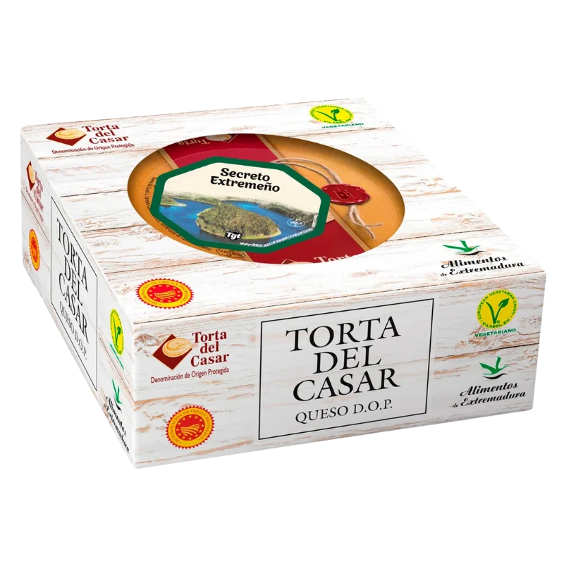 Torta del Casar Secreto Extremeño (540g) 1 Torta del Casar Secreto Extremeño 540g